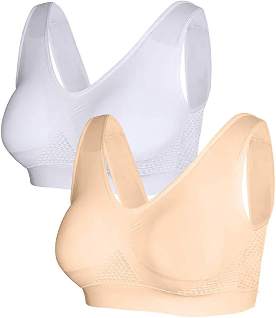 Reggiseno Sportivo Senza Cuciture Donna - Air Permeable, Wirefree, Comfort Per Yoga E Giorno - Foto 6