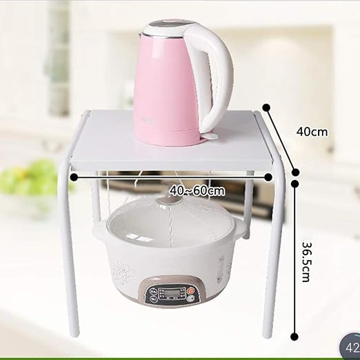 Estante de almacenamiento para vajilla, horno microondas, estante ...