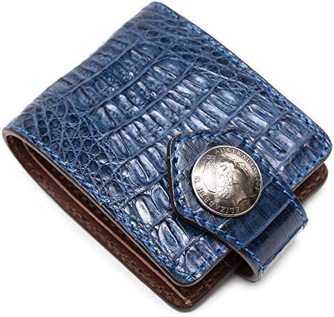 カイマン カイマンワニ革 ワニ革 栃木レザー ヌメ革 サドルレザー 牛革 レザーウォレット 財布 コンチョ