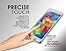 Samsung Galaxy S5 Ballistic Screen Protector ShockWize [Tempered Glass] .3mm Thin Premium Real Glass Screen Protector Galaxy S5