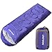 SOULOUT Envelope Sleeping Bag - 4 Seasons Warm Cold Weather Lightweight, Portable, Waterproof Compression Sack Adults & Kids - Indoor & Outdoor Activities: Traveling, Camping, Backpacking, Hiking