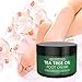Tea Tree Oil Foot Cream – Instantly Hydrates and Moisturizes Cracked or Callused Feet – Rapid Relief Heel Cream – Antifungal Treatment Helps & Soothes Irritated Skin, Athletes Foot, Body Acnethumb 1