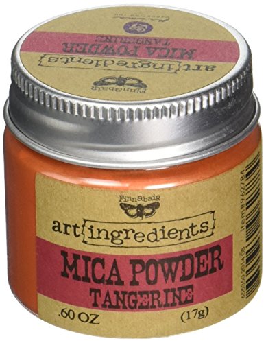 Prima Marketing Finnabair Art Ingredients Mica Powder, 0.6 oz, Tangerine