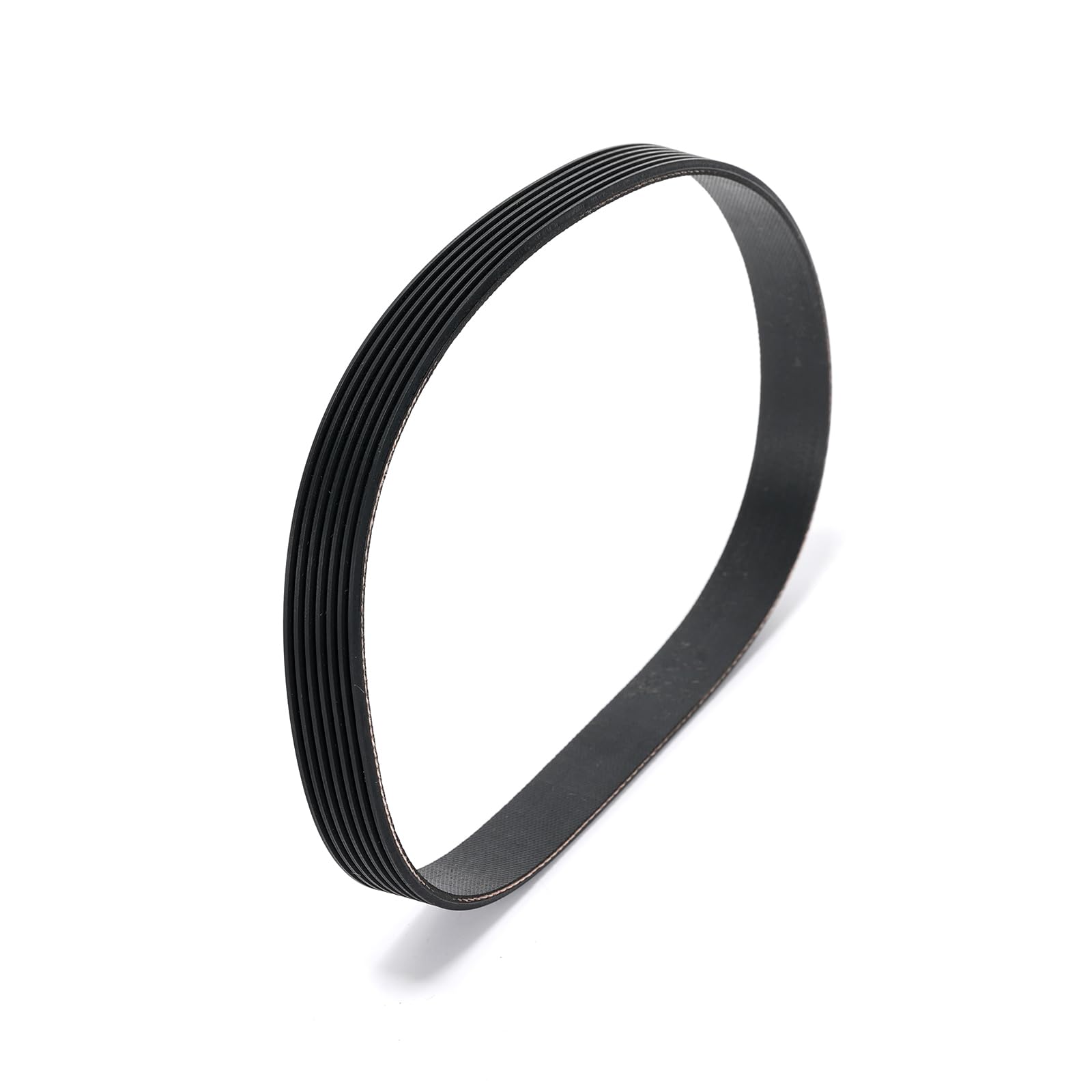 Ruimou PJ490 (7 Ridges) Rubber Drive Belt, 1Pcs, 490mm Circumference, Compatible with QUALCAST Rotary Mowers