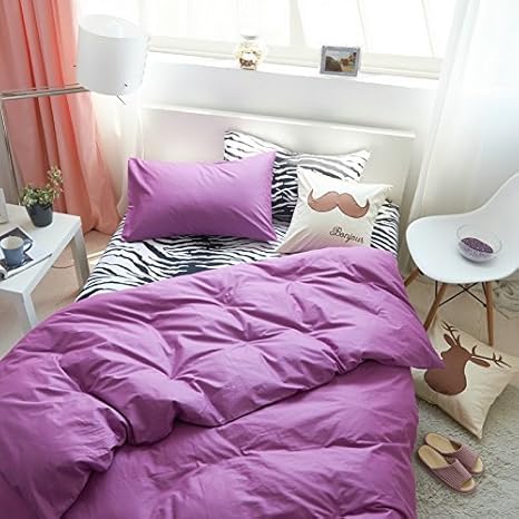 I Love Zebra Purple Zebra Print Bedding Kids Bedding Teens