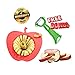 Corer Slicer Peeler and Divider Set Cuts 20 Thin Apple Slices For Kids Onion Slicer for Vegetables Tomato Potato Slicer with Bonus Julienne Peeler Slicer Zester Kitchen Gadgets