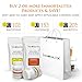 Gynostemma Tea - Jiaogulan AMPK Activator Herbal Tea - Potent Antioxidant & Adaptogenic Longevity Herb - All Natural Caffeine-Free Immortality Herb - 15 Pyramid Tea Bags