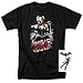 Harley Quinn With Baseball Bat DC Comics T Shirt & Stickers (XX-Large)