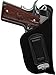 Uncle Mike's Off-Duty and Concealment Nylon OT ITP Holster (Black, Size 1, Left Hand)