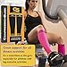 Top Calf Compression Sleeve Men Women, Perfect for Running, Training, Travel, Cycling, Hiking, Relieves Lower Leg Pain, Shin Splint, Best for Recovery (Pink, Medium, Calf Diameter 12