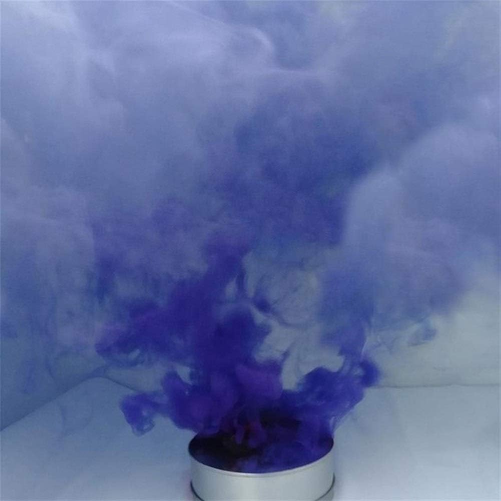 HXSD Colorful Magic Pyrotechnics Smoke Cake Fog Fun Toy Magician New Professional Pocket Smoke Tricks Props Fire Tips Items ( Color : 1Pcs Blue )