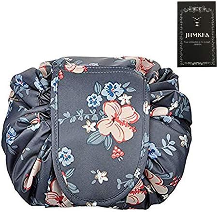 Cosmetic Makeup Organizer Lazy Drawstring Cosmetic Bag Large Capacity Waterproof Travel Makeup Pouch Magic Toiletry Bag for Womens Girls Christmas Gifts