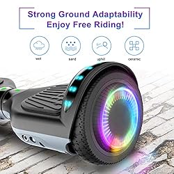 SISIGAD Hoverboard for Kids Ages 6-12, with