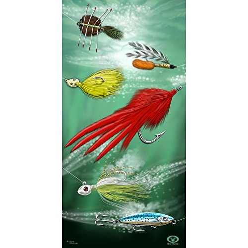 Flying Fisherman SB1625 Saltwater Lures SunBandit, One Size Fits All