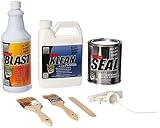 KBS Coatings 57001 Gloss Black Frame Coater Kit, Prep and Coats an Entire Car or Truck Frame