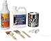KBS Coatings 57001 Gloss Black Frame Coater Kit, Prep and Coats an Entire Car or Truck Frame