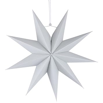 Amazonde Fablcrew Grau Paper Lampshade Kreativer Stern