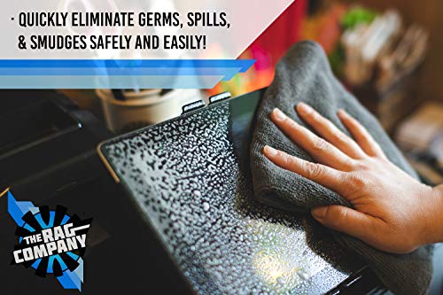 4 Commercial+All+Purpose+Microfiber+Absorbent+Streak+Free