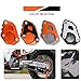 Motorcycle Kickstand Side Stand Extension Footprint Plate Pad For KTM 1050 1090 1190/1290 ADV Adventure/1290 Super Adventure R (Black+Orange)