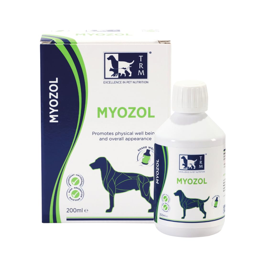 TRM Pet Myozol 200ml. Promotes Physical Wellbeing And Overall Appearance In Dogs