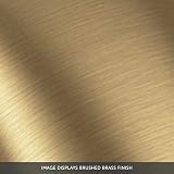 Brushed Brass Bath Waste and Overflow 1.5 inch Click Clack view 2
