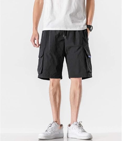 reflective cargo shorts