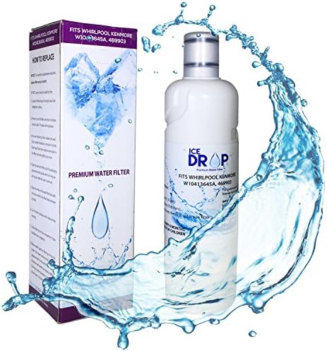 Ice Drop Premium W10413645A, Pur Filter 2, EDR2RXD1, Kenmore Compatible Water Filter (1-Pack)