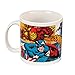 Vandor 26466 Marvel Comics 20 oz Ceramic Mug, Multicolor