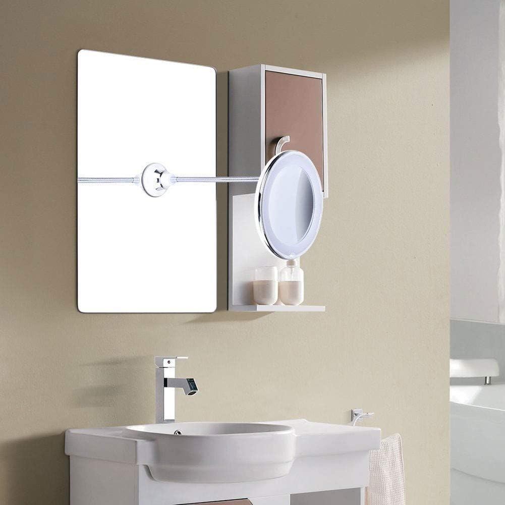 Baño Espejo de Viaje sin Cuerda MRJ Espejo de Maquillaje LED con