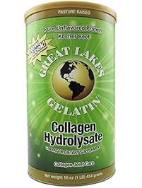 Great Lakes Gelatin Collagen Hydrolysate Beef, Kosher, 16 oz.