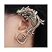 Ularmo Popular Gothic Punk Temptation Ear Cuff Wrap Clip Cool Earring