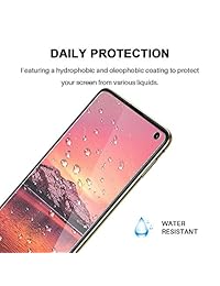 MP-MALL - Protector de pantalla para Samsung Galaxy S10e (5,8 pulgadas, vidrio templado (compatible con fundas)