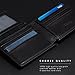 MOTIONTREND Men's RFID Security Protection Leather Wallet (Black)