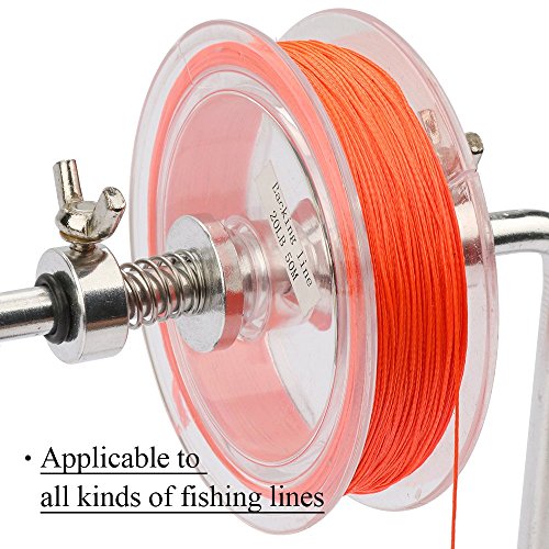 Goture Portable Fishing Line Winder Reel Spool Spooler System Tackle