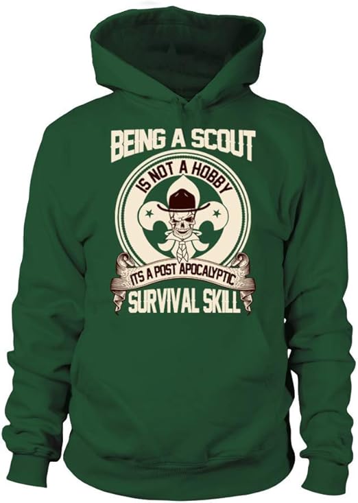 Unisex Hoodie Being A Scout Amazon.co.uk Clothing