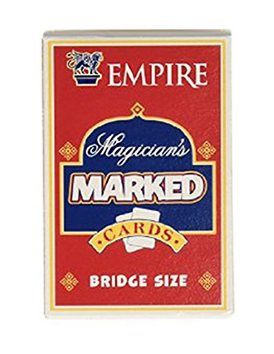 Marked playing cards - complete deck set - red (52 card…