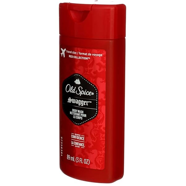 PROCTOR & GAMBLE OLD SPICE RED ZONE SWAGGER SCENT MENS BODY WASH, 3 FLUID OUNCE – 24 PER CASE.