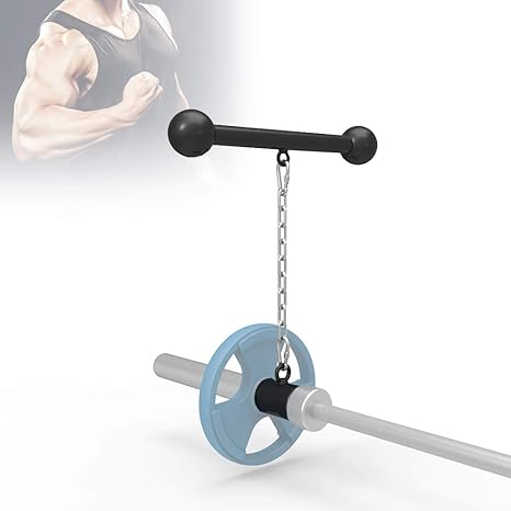 Amazon Co Jp アイアンチェーン重量挙げハンドル ファミリーtバー列重量挙げプラットフォーム地雷ハンドル 取り付けが簡単 ブラジャーと背中の エクササイズに最適 ホーム キッチン