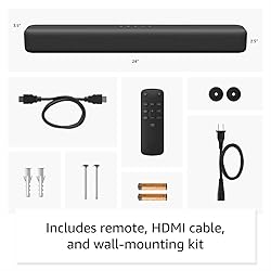 Amazon Fire TV Soundbar, 2.0 speaker with DTS