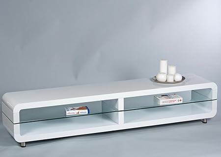 Triton Jumbo Mobel Low Level Storage Unit In White Gloss W 188