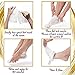 Foot Peel Mask 2- Pack and Moisturizing Gloves Baby Feet Manicure and Pedicure Kit Exfoliating Foot Treatment Home- Spa Hand Therapy Peeling Away Calluses and Dead Skin Cellsthumb 3