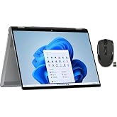 HP OmniBook X Flip 2-in-1 16" WUXGA Touchscreen Laptop | AMD Ryzen 5 220 |AMD Radeon 740M| Copilot |Backlit| 8GB RAM DDR5 | 512GB SSD |Meteor Silver |Windows 11 Home |Bundle with Wireless Mouse