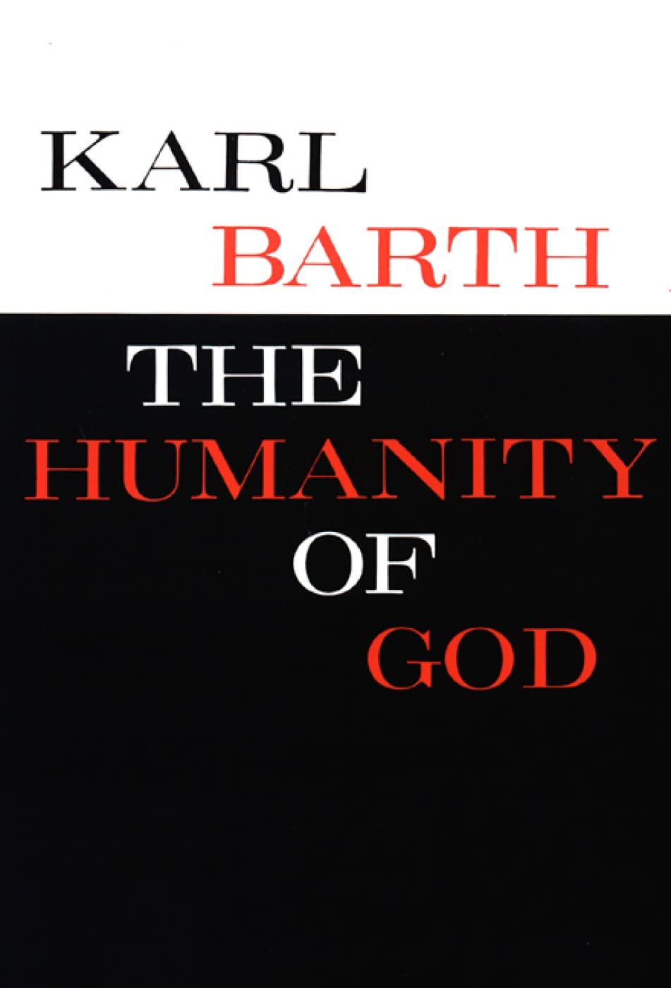 Humanity Of God (Pb)