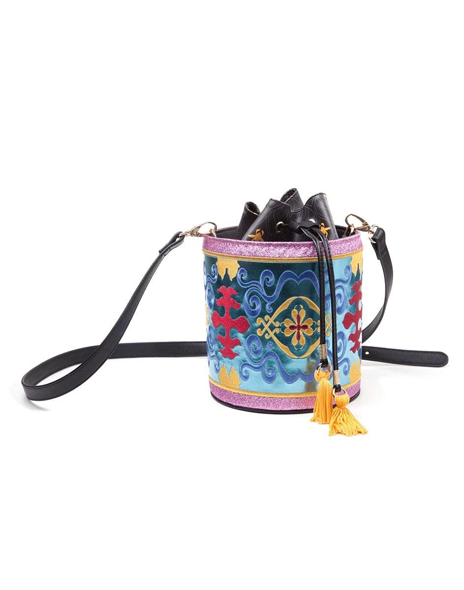 Disney - Aladdin - Magic Carped Glitter Drawstring Bucket Bag
