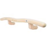 GRIPNATIC Beech Wood Pull-Up Bar for FingerPeg 1.0 Hangboard, Removable | Removable Beech Wood Bar for Pull Ups, Chin-Ups &amp; Dead Hangs - Makes Your FingerPeg 1.0 a Pull Up Station