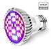GLIME Led Grow Light Bulb,SMD 5730 Full Spectrum Bulb E27 Grow Plant Light Lamp for Flowering Lighting Indoor Garden Greenhouse and Hydroponic Aquatic