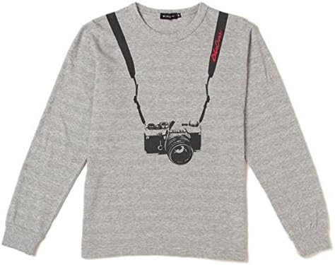 Amazon トロンプルイユネクタイ カメラプリントtシャツ トップ グレー Ll 170 Tシャツ カットソー 通販