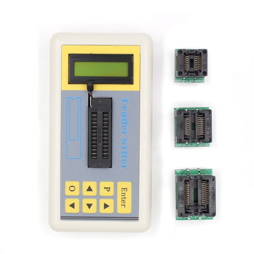 Hopbucan New IC Tester Transistor Tester Detect Integrated Circuit IC Tester Meter MOS PNP(B)