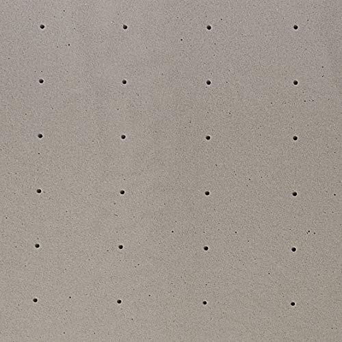 Lucid 2 Inch Ventilated Bamboo Charcoal Memory Foam Mattress Topper