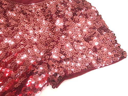 red glitter tops